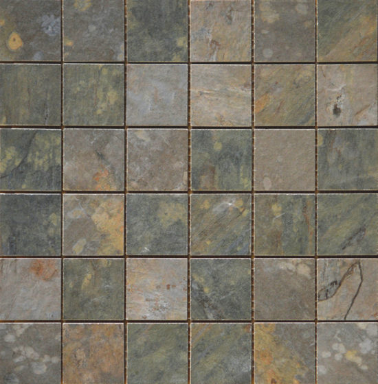 Copper 2x2 Mosaic | Young Interiors Flooring Center