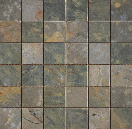 Copper 2x2 Mosaic | Young Interiors Flooring Center