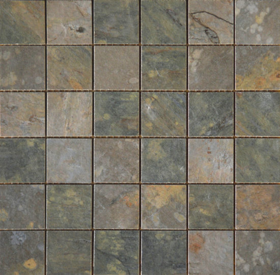 Copper 2x2 Mosaic | Young Interiors Flooring Center