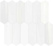 Cosmo Lumino 2x6 Picket Mosaic | Young Interiors Flooring Center
