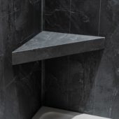 Cracked Slate Shower Bench 26x18.63x3 | Young Interiors Flooring Center