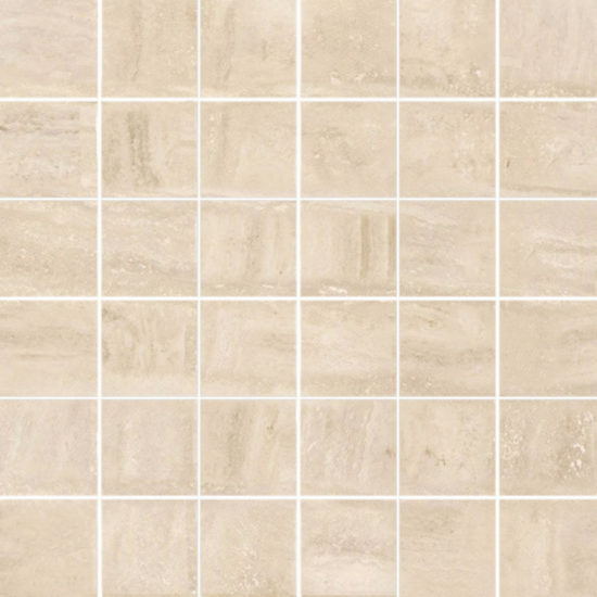 Crema Navona Polished 2X2 Mosaic | Young Interiors Flooring Center