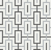Dawn Blend Matte Chain Pattern Mosaic | Young Interiors Flooring Center