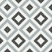 Dawn Blend Matte Cubic Pattern Mosaic | Young Interiors Flooring Center