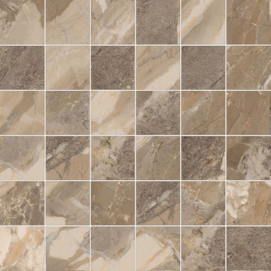 Dynasty Taupe 2X2 Mosaic | Young Interiors Flooring Center
