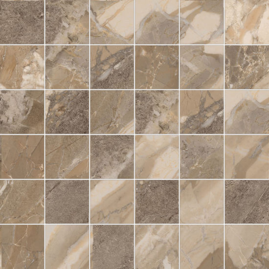 Dynasty Taupe 2X2 Mosaic | Young Interiors Flooring Center
