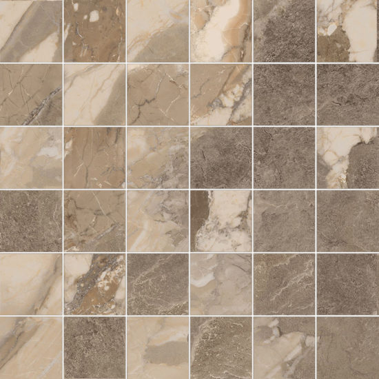 Dynasty Taupe 2X2 Mosaic | Young Interiors Flooring Center