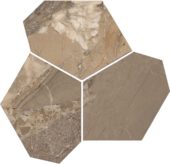 Dynasty Taupe Polished/Matte 11X12 Eggs Mosaic | Young Interiors Flooring Center