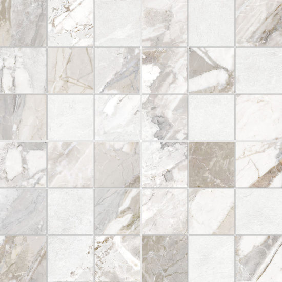 Dynasty White 2X2 Mosaic | Young Interiors Flooring Center