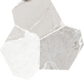 Dynasty White Polished/Matte 11X12 Eggs Mosaic | Young Interiors Flooring Center