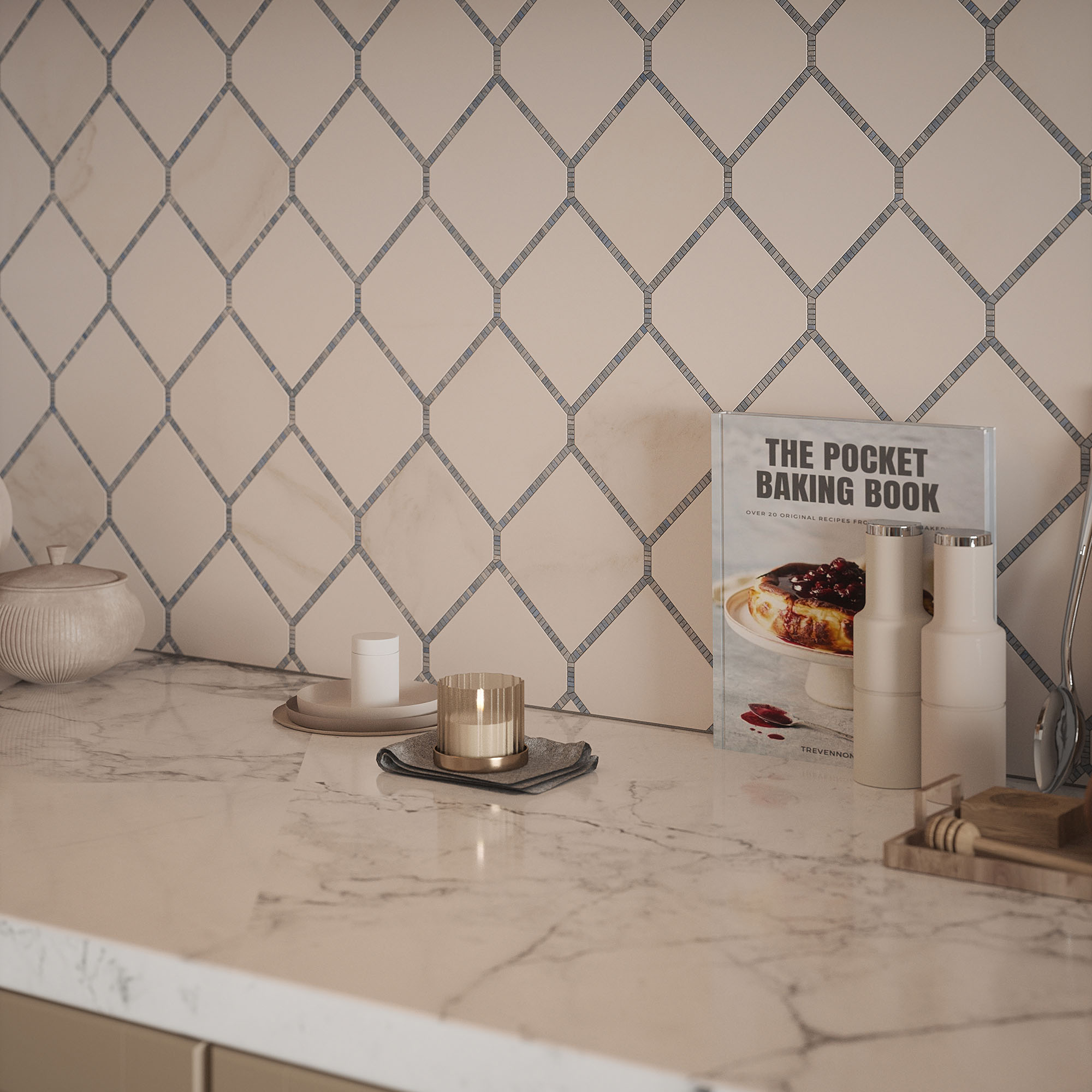 Elm Blue Mosaic 0 | Young Interiors Flooring Center