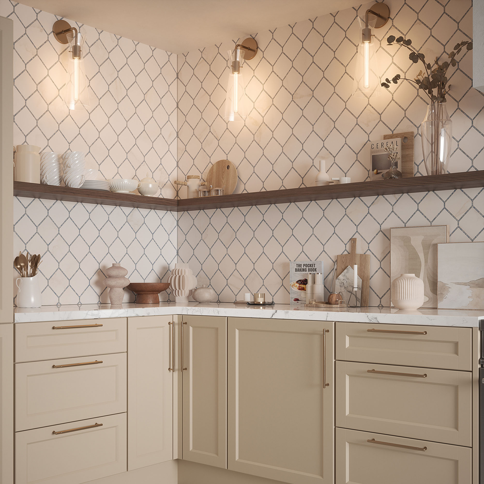 Elm Blue Mosaic 1 | Young Interiors Flooring Center