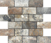Elongated Hexagon Royal Vein "Leaves" Mosaic | Young Interiors Flooring Center