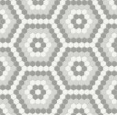 Evening Blend Matte Hexagon Pattern Mosaic | Young Interiors Flooring Center