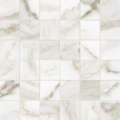 Florence 2X2 Calacatta Matte Mosaic | Young Interiors Flooring Center