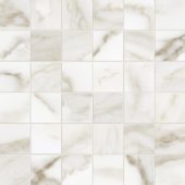 Florence 2X2 Calacatta Matte Mosaic | Young Interiors Flooring Center
