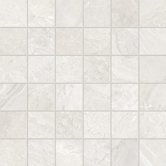Florence 2X2 Ivory Matte Mosaic | Young Interiors Flooring Center