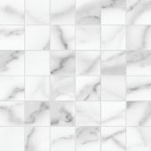 Florence 2X2 Statuario Matte Mosaic | Young Interiors Flooring Center