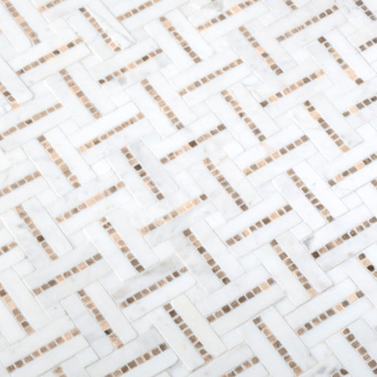 Gazebo Cream Mosaic | Young Interiors Flooring Center