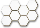 Gilded Hex Mosaic | Young Interiors Flooring Center