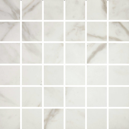 Golden Calacatta Matte 2X2 Mosaic | Young Interiors Flooring Center