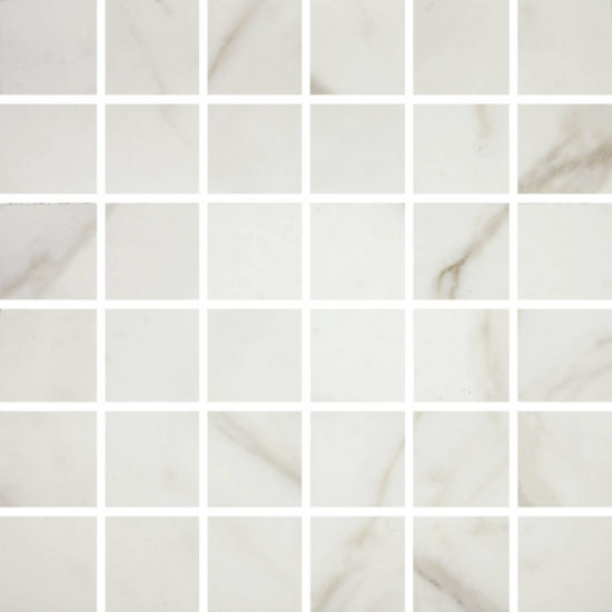 Golden Calacatta Matte 2X2 Mosaic | Young Interiors Flooring Center