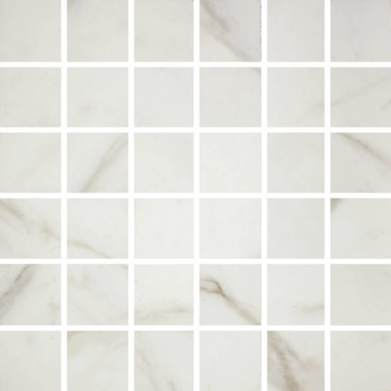 Golden Calacatta Polished 2X2 Mosaic | Young Interiors Flooring Center