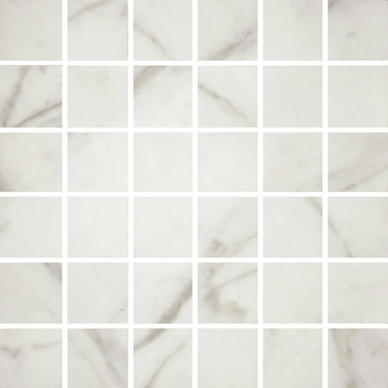 Golden Calacatta Polished 2X2 Mosaic | Young Interiors Flooring Center