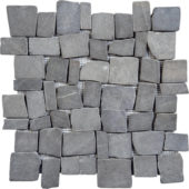 Grey Cubic Marble Opus Interlocking Mosaic | Young Interiors Flooring Center