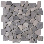 Grey Mini Opus Interlocking Mosaic | Young Interiors Flooring Center