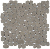Grey Reconstituted Pebble Interlocking Mosaic | Young Interiors Flooring Center