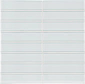 Ice 1.5X6 Stacked Mosaic | Young Interiors Flooring Center