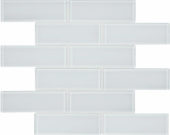 Ice 2X6 Brick Mosaic | Young Interiors Flooring Center