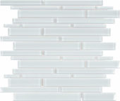 Ice Random Strip Mosaic | Young Interiors Flooring Center