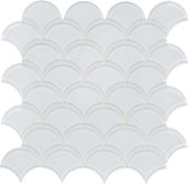 Ice Scallop Mosaic | Young Interiors Flooring Center