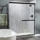 Iced Pewter Shower Wall Kit 30x60x78 | Young Interiors Flooring Center