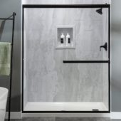 Iced Pewter Shower Wall Kit 36x36x78 | Young Interiors Flooring Center