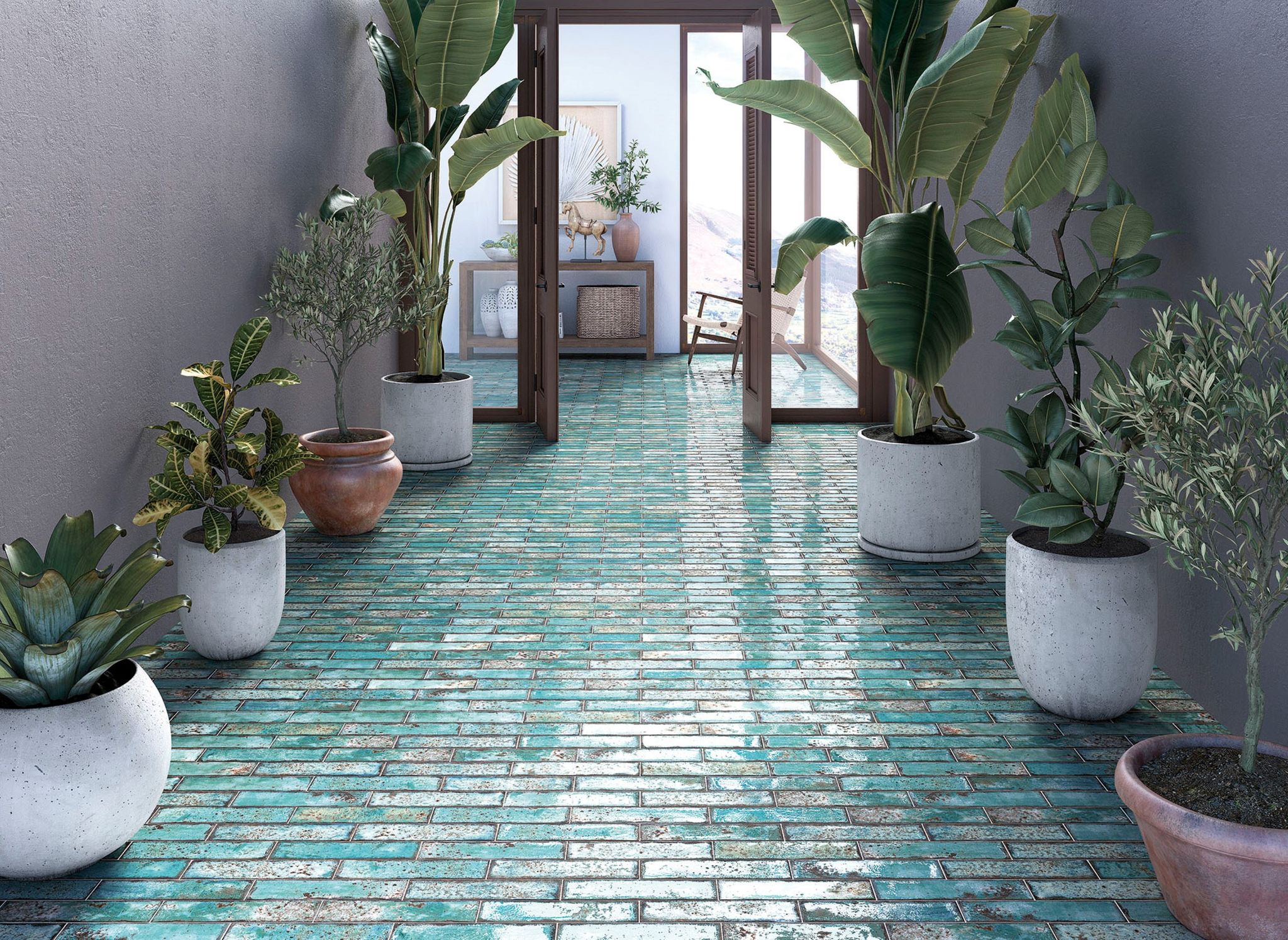 Jamaica Teal 3x11 | Young Interiors Flooring Center