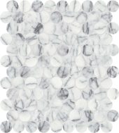 Lilac Volta 1.25 Penny Round Mosaic | Young Interiors Flooring Center