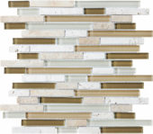 Linear Bamboo Mosaic | Young Interiors Flooring Center