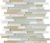 Linear Spa Mosaic | Young Interiors Flooring Center