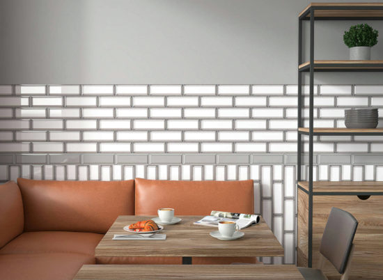 Marco 3x9" Blurred Black | Young Interiors Flooring Center