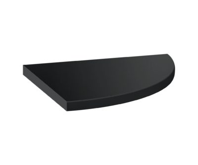 Marmiline Midnight 9×9 Corner Shelf