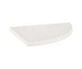 Marmiline Mist 9x9 Corner Shelf | Young Interiors Flooring Center