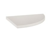 Marmiline Pearl 9x9 Corner Shelf | Young Interiors Flooring Center