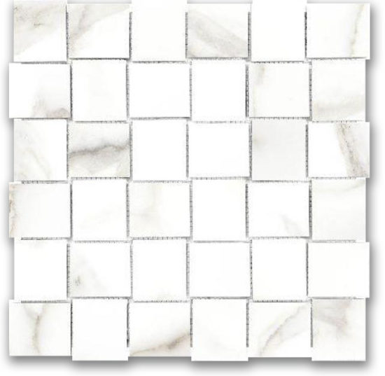 Matte 2X2 Adoration Basketweave Mosaic | Young Interiors Flooring Center