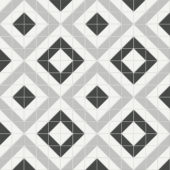 Midnight Blend Matte Cubic Pattern Mosaic | Young Interiors Flooring Center
