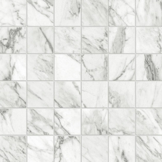Milano Statuario Honed 2X2 Mosaic | Young Interiors Flooring Center