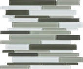 Mineral Blend Random Strip Mosaic | Young Interiors Flooring Center