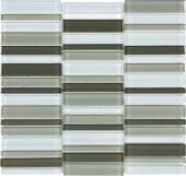 Mineral Blend Stacked Mosaic | Young Interiors Flooring Center